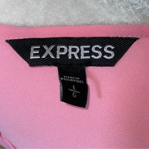 Pink Button-Up Blouse - Picture 5 of 6